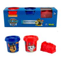 Kit Massinhas Divertidas Da Patrulha Canina 2 Potes 80G