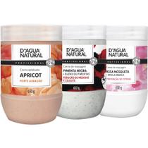 Kit massoterapia corporal pimenta negra rosa mosqueta esfoliante dagua natural Kit massoterapia corporal pimenta negra rosa mosqueta esfoliante dagua natural