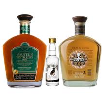Kit Master Distillery Rum Seven e Whisky Blended com mini gin Kit Master Distillery Rum Seven e Whisky Blended com mini gin