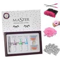 Kit Master Lash Lifting Cílios e Brow Lamination Sobrancelhas C/ Anvisa - Kit da Master Passo 1 Passo 2