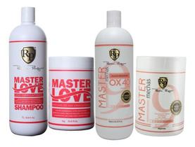 Kit Master Love + Po Descolorante + Ox 40 Master Mechas