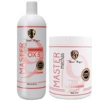 Kit Master Mechas Pó Descolorante + OX 5 Robson Peluquero