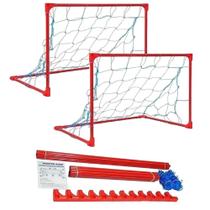 Kit Master Rede Mini Soccer 2 Traves