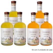 Kit Mastercello: 3 Licor Fino De Limão Siciliano + 3 Licor Fino De Laranja Kit Mastercello: 3 Licor Fino De Limão Siciliano + 3 Licor Fino De Laranja