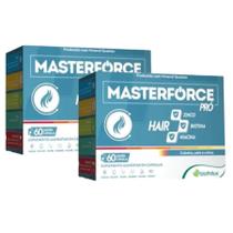 Kit masterforce hair - 60 cápsulas - com 2 unidades Kit masterforce hair - 60 cápsulas - com 2 unidades