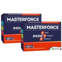 Kit masterforce imune - 60 cápsulas - com 2 unidades Kit masterforce imune - 60 cápsulas - com 2 unidades