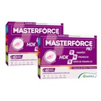 Kit masterforce pró mdk- 60 cápsulas - com 2 unidades Kit masterforce pró mdk- 60 cápsulas - com 2 unidades