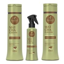 Kit Matcha e Alecrim Haskell Shampoo Condic 300ml e Fluído