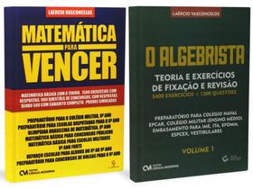 Kit Matemática Para Vencer + O Algebrista (Laércio Vasconcelos)