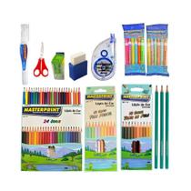 Kit material de papelaria Masterprint Kit material de papelaria Masterprint