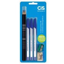 Kit Material Escolar Cis 7 Peças