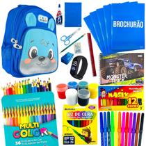 Kit Material Escolar Completo Ensino Fundamental 1º a 5º ano - start