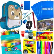 Kit Material Escolar Completo Ensino Fundamental 1º a 5º ano - start