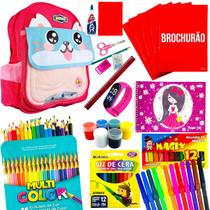 Kit Material Escolar Completo Ensino Fundamental 1º a 5º ano