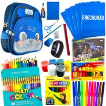 Kit Material Escolar Completo Ensino Fundamental 1º a 5º ano - Start