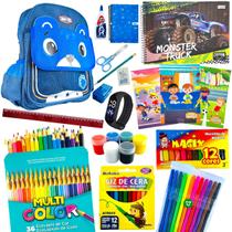 Kit Material Escolar Completo Ensino Fundamental 1º a 5º ano