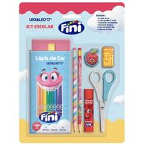 Kit Material Escolar da Fini com 7 Itens Leo&ampLeo