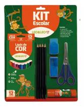 Kit Material Escolar Infantil Papelaria Lápis Complet Barato Kit Material Escolar Infantil Papelaria Lápis Complet Barato