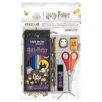 Kit Material Escolar Leo&Leo Harry Potter Completo 7 peças Kit Material Escolar Leo&Leo Harry Potter Completo 7 peças