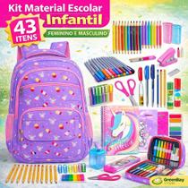 Kit Material Escolar Menina Completo Sem Com Mochila Feminina Escolar Material Estojo Escol Feminino Kit Material Escolar Menina Completo Sem Com Mochila Feminina Escolar Material Estojo Escol Feminino