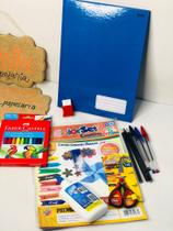 Kit Material Escolar Premium Volta as Aulas Primeiro dia de Aula