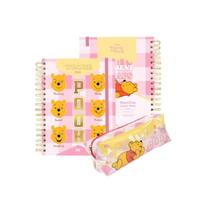 Kit Material Escolar Ursinho Pooh com 1 Estojo Grande e 1 Caderno Smart Universitário Volta as Aulas Kit Material Escolar Ursinho Pooh com 1 Estojo Grande e 1 Caderno Smart Universitário Volta as Aulas