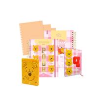 Kit Material Escolar Ursinho Pooh com 2 Cadernos Smart Anotações 1 Agenda Rosa 2025 e 1 Refil Folhas Kit Material Escolar Ursinho Pooh com 2 Cadernos Smart Anotações 1 Agenda Rosa 2025 e 1 Refil Folhas