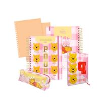 Kit Material Escolar Ursinho Pooh com Estojo Grande Agenda 2025 Caderno Smart Universitário Refil Kit Material Escolar Ursinho Pooh com Estojo Grande Agenda 2025 Caderno Smart Universitário Refil