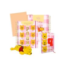 Kit Material Escolar Ursinho Pooh Estojo Pelúcia Agenda 2025 Caderno Smart Universitário com Refil Kit Material Escolar Ursinho Pooh Estojo Pelúcia Agenda 2025 Caderno Smart Universitário com Refil