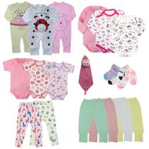 Kit Maternidade 20 Pças Enxoval Completo De Bebê Com Naninha Kit Maternidade 20 Pças Enxoval Completo De Bebê Com Naninha