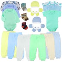 Kit Maternidade 21 Peças Essenciais Primeiras Roupas do Bebê - Koala Baby