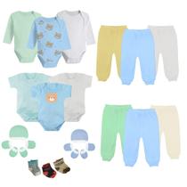 Kit Maternidade 21 Peças Essenciais Primeiras Roupas do Bebê Kit Maternidade 21 Peças Essenciais Primeiras Roupas do Bebê