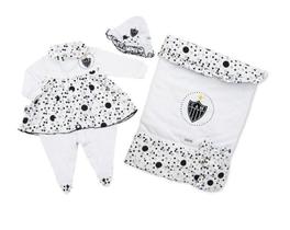 Kit Maternidade Atlético MG Luxo Meninas Revedor