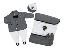 Kit Maternidade Atlético MG Luxo Meninos Oficial