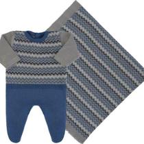 Kit maternidade bebê masculino manta e macacão pimpolho Kit maternidade bebê masculino manta e macacão pimpolho