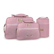Kit Maternidade Bebê Menino Menina 4 Peças Luxo Mave Baby Kit Maternidade Bebê Menino Menina 4 Peças Luxo Mave Baby