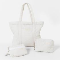 Kit Maternidade - Bege Listrado Kit Maternidade - Bege Listrado