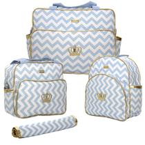 Kit Maternidade Bolsa Mala Mochila Menino Luxo