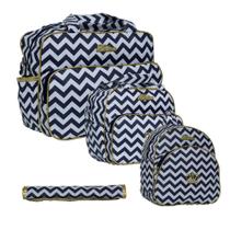 Kit Maternidade Bolsa Mochila Mala de Menina Luxo Lançamento