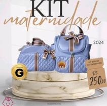 Kit Maternidade Bordado Ramagem Lilás 03