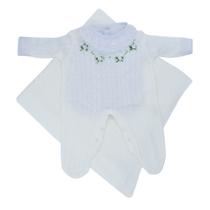 Kit Maternidade Flowers e Body com Gola e Punho Bordado Kit Maternidade Flowers e Body com Gola e Punho Bordado