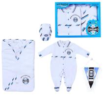 Kit Maternidade Grêmio com Saco de Dormir Masculino Oficial