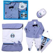 Kit Maternidade Grêmio Luxo Meninos Oficial