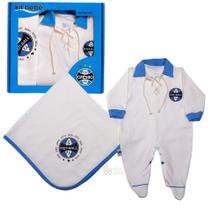 Kit Maternidade Grêmio Retrô Com Manta Oficial