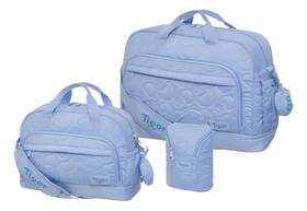 Kit Maternidade Mala G Mala Média E Porta Mamadeira Tigor Little