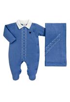 Kit maternidade Menino Azul Anjos Baby Kit maternidade Menino Azul Anjos Baby