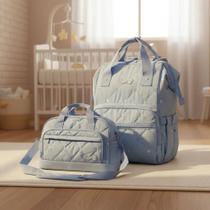 Kit Maternidade Mochila com Bolsa Média Tigor T. Tigre Comfy