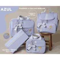 Kit maternidade personalizado 4 peças Coleção Pequenos Encantos