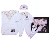 Kit Maternidade Plush Santos com Saco de Dormir Meninas Oficial