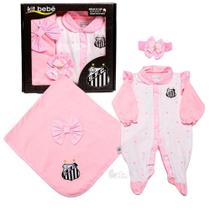 Kit Maternidade Santos Corações Com Manta Oficial Kit Maternidade Santos Corações Com Manta Oficial